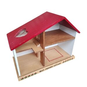 1980s Calico Critters Sylvanian Families Best Friends Cottage 80s Dollhouse 1986